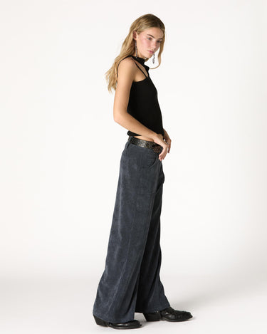 BLACK ASYMMETRICAL TOP