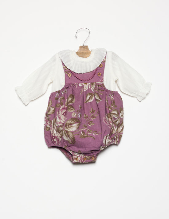 CAMISA CUELLO BEBE LACE ECRU