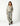 ASYMMETRIC BUTTON JACKET GREY