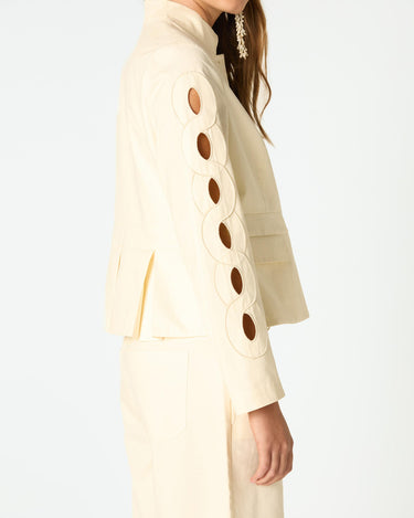 BLAZER EIGHTHS ECRU