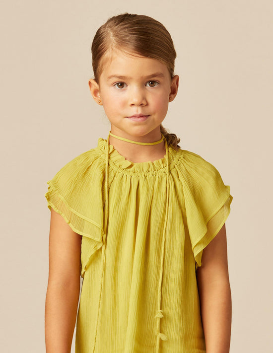 VESTIDO GASA LIMA