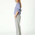 LINEN LACE ANILINE BLUE SHIRT
