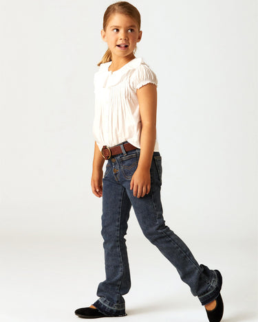 FLARED DENIM JEANS