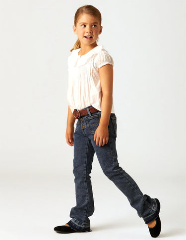 FLARED DENIM JEANS