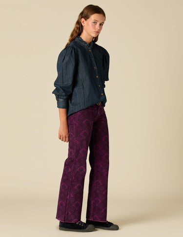 PANTALÓN PANA PRINT MORA