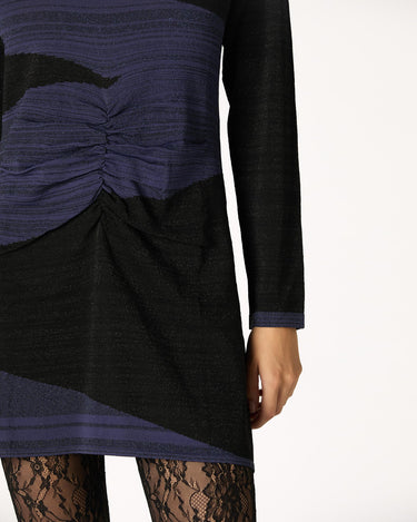 BICOLOR MINI DRESS