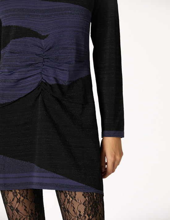 BICOLOR MINI DRESS