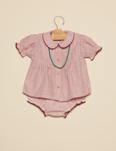 MULBERRY PINSTRIPE SHIRT