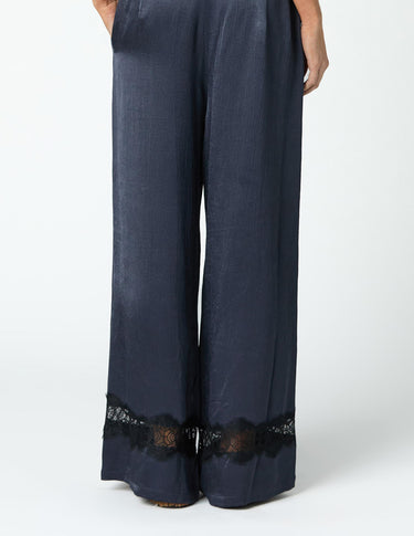 BLUE LACE TROUSERS