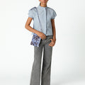CROSSED POCKET TROUSERS GREY