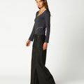PANTALON CUADRO TRABILLA NEGRO