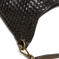 BRAIDED BLACK BAG
