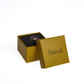 CHOCOLATE DIAGONAL STONE RING