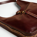 MAROON SHOPPING BAG