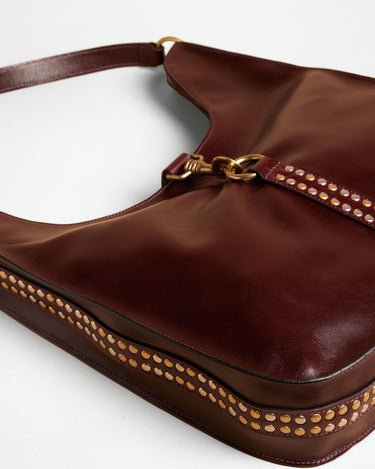 MAROON SHOPPING BAG
