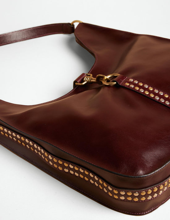 MAROON SHOPPING BAG