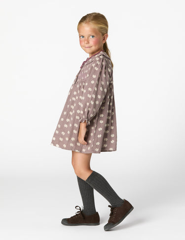 VESTIDO NIDO BOTONES LEAF SMOKE