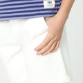 BLUE STRIPED T-SHIRT