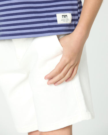 BLUE STRIPED T-SHIRT