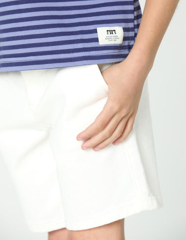 BLUE STRIPED T-SHIRT