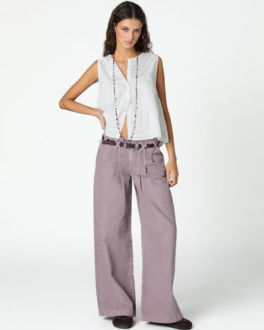RAW SILVER NEST SLEEVELESS TOP