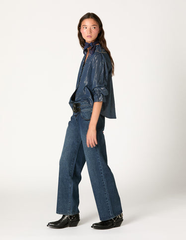 PANTALÓN HEBILLAS BLUE