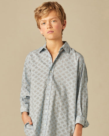 BLUE LEAF SHIRT