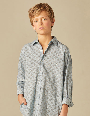 BLUE LEAF SHIRT