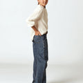 WIDE LEG DENIM PANTS