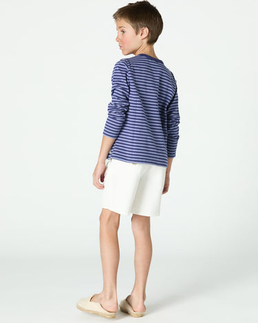 WHITE SHORT CHINO PANTS
