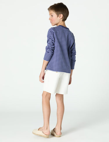 WHITE SHORT CHINO PANTS