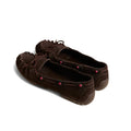 SUEDE LOAFER WITH STUDS