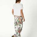 BOTANICAL PRINT TROUSERS