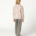 CAMISA CANESU MANGA VOLANTE BOUQUET PLUM