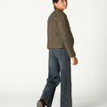 BLAZER MAO ESPIGA GRIS