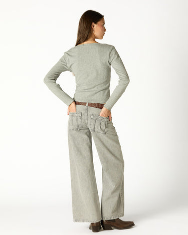 CAMISETA FRUNCE POINTELLE GREY