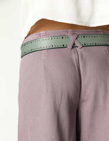 OVERCAST PLEATED TROUSERS
