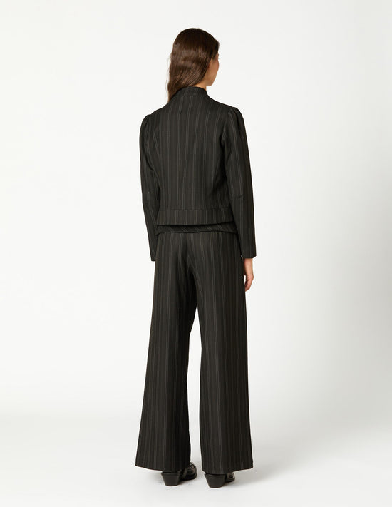 PANTALON BOTONES RAYA ANTRACITA