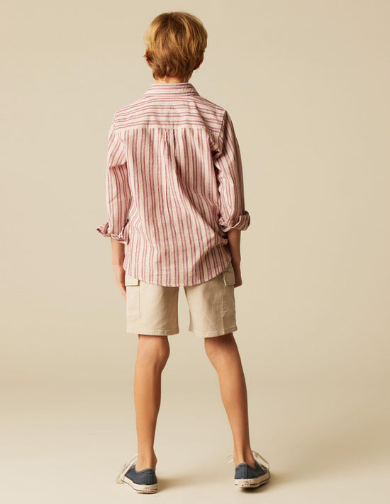 MULBERRY FRENCH STRIPES SHIRT