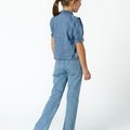 BLUE FLARE DENIM JEANS