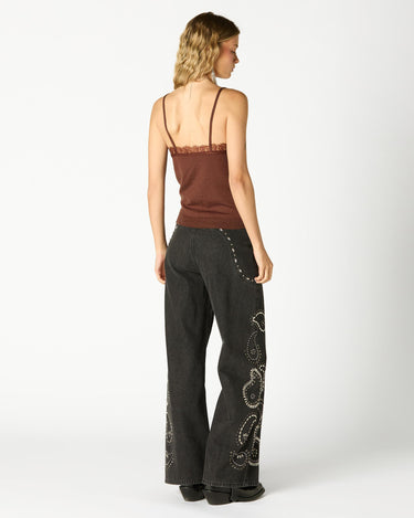 PANTALÓN CANESÚ TACHAS AMEBAS ANTRACITA
