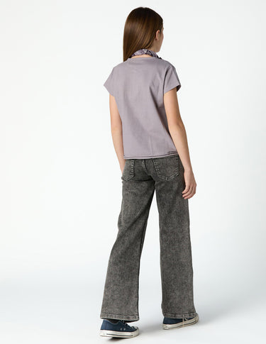 ANTHRACITE STAR DENIM JEANS