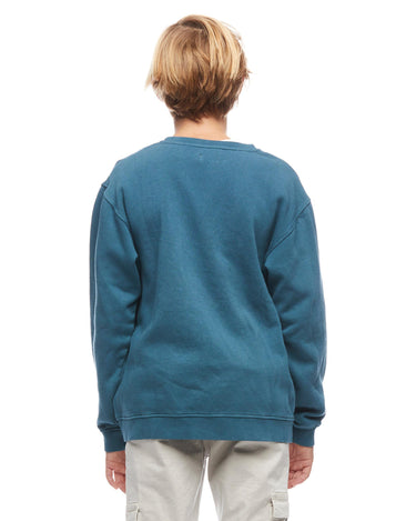 Sudadera azul oscuro palmera