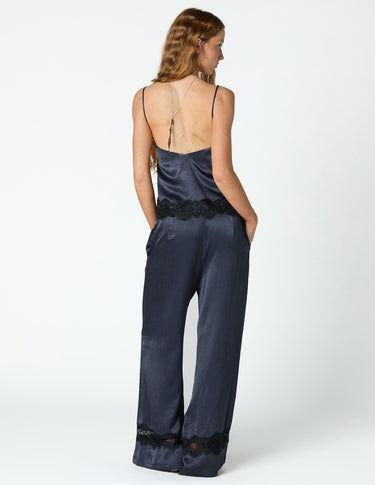 BLUE LACE TROUSERS
