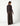 PANTALON PLIEGUE CUADRO MARRON