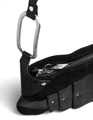 BOLSO PLEATS NEGRO