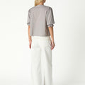 HEXAGONAL STUDDED TROUSERS