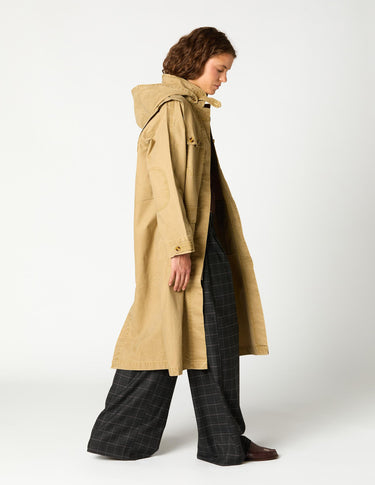 TRENCH BOLSILLOS SAND
