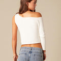 TOP PUNTO NUDO BLANCO