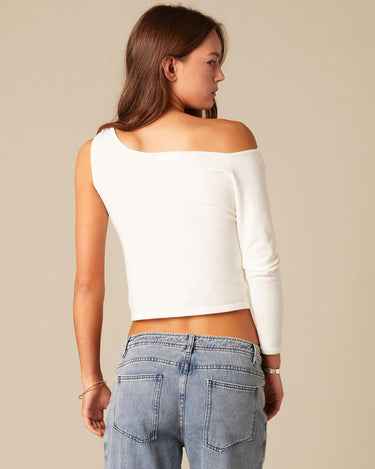 TOP PUNTO NUDO BLANCO